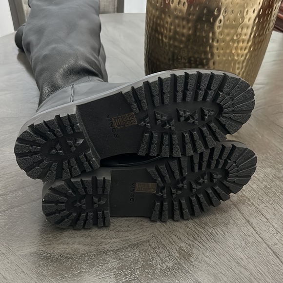 VINCE Cabria stretch-leather over-the-knee boots - Picture 3 of 10